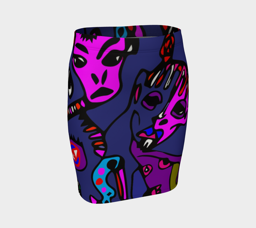 PINK FACE SKIRT