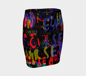 CURSE WORDS SKIRT