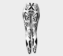 Load image into Gallery viewer, 7 FACES OF CURSE LEGGINGS WHITE